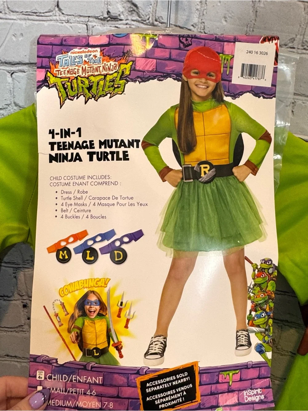 Teenage Mutant Ninja Turtle Girl’s Costume Dress